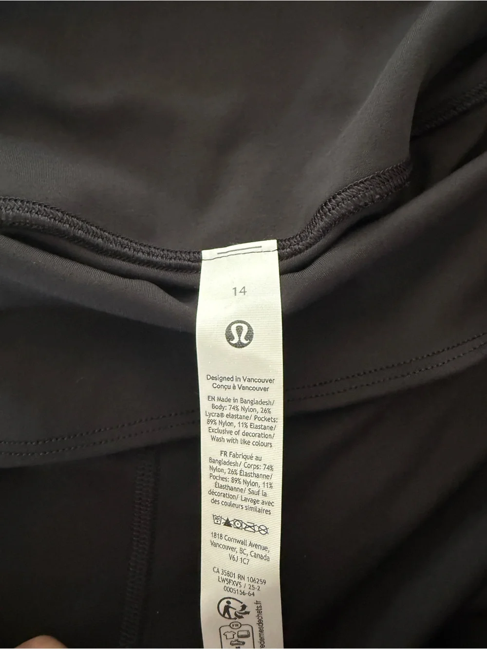 Lululemon Black High-Waist Flare Leggings